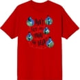 thumbnail image 4 of Beetlejuice Beetlejuice Don't Let The Phone Go Dead Red Men's Crew Neck Short Sleeve Tee-XL, 4 of 6