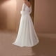 thumbnail image 4 of ICHUANYI Clearance Fashion Women's Elegant Sexy Casual One-shoulder Slim Sling Solid Color Long Dress Skirt Dress(White, M) ICHUANYI WER2023080707974, 4 of 8
