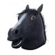 thumbnail image 5 of Máscara de cabeza de animal, tocado de animal para disfraces, espectáculos de Halloween Caballo negro, 5 of 8