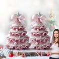 thumbnail image 1 of DIY Crochet Christmas Tree Kit - Crochet Christmas Tree Kit, Handmade Holiday Decoration Set, Christmas Kit for Beginners (2 Pieces), 1 of 7
