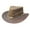 Brown, variant on Norwich Vintage Leather Cowboy Hat For Men & Women