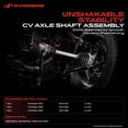 thumbnail image 2 of A-Premium Front Right Passenger Side CV Axle Shaft Assembly Compatible with Ram 2014-2017 ProMaster 1500, 2014-2018 ProMaster 2500, 2014-2018 ProMaster 3500, 3.0L, 2 of 5