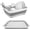 A, variant on UYWZQ-Collapsible Bowls, Plates, and Dishes Drainer, Portable Space-Saving Dish Rack for Kitchen, RV, Campers, and Travel Trailers