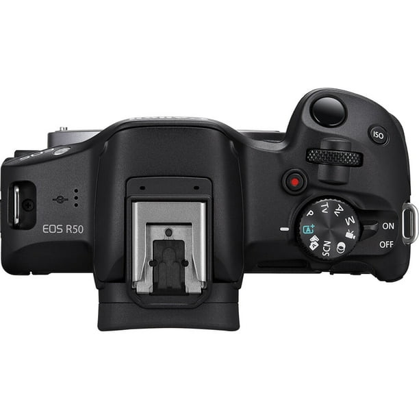 Canon EOS R50 Mirrorless Camera with 18-45mm Lens Creator Kit