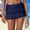 Navy, variant on Women's High Waist Retro Swim Bottoms Full Coverage Bikini Swimsuit Briefs for Comfort and Style