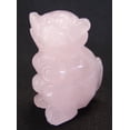thumbnail image 1 of Feng Shui Import LLC 2999 Rose Quartz Monkey Statue, 1 of 1