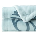 thumbnail image 3 of Chanasya Best Mom Ever Gift Throw Blanket - Sherpa Microfiber Birthday Christmas Holiday Valentine’s Day Mother’s Day Present Gift Throw - for Women Mother Wife (50x65 Inches) - Light Blue Blanket, 3 of 3
