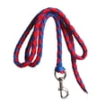 thumbnail image 1 of Cuerda para caballos con perno giratorio, práctica correa para perros, ovejas y mascotas. 25 m rojo y azul, 1 of 9