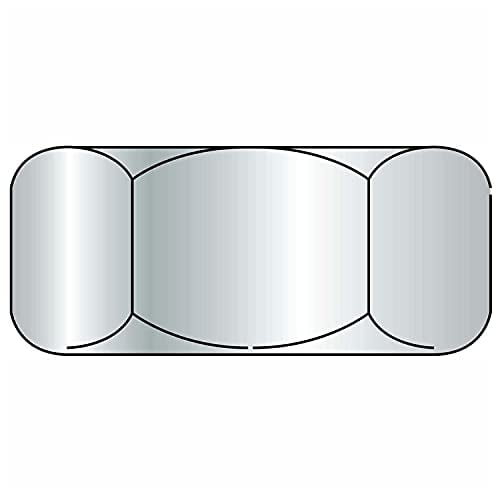 Finished Hex Nut - 3/8-16 - 316 Stainless Steel - UNC - Pkg of 100 - Brighton-Be