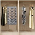thumbnail image 5 of Dual-Sided Hanging-Organizer Underwear-Underpants Wardrobe Storage Rotating Hanger Storage Bag for Bra Underwear Jewelry Ties Cosmeticsgray, 5 of 5