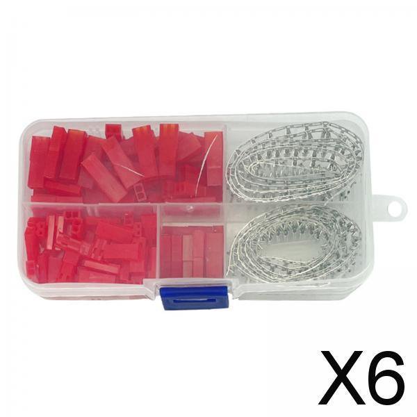 6x 300x JST SYP Conectores Enchufe, RC Modelo Lipo Batería , Conector Enchufe 2 Pin Terminal Conector Kit Modelo 6 piezas