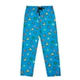 thumbnail image 1 of Pokemon Gen 1 Pixel Personnages Pantalon de Pyjama Bleu, 1 of 3