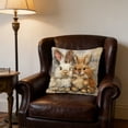 thumbnail image 6 of AURIGATE 17.72" Animal Print Throw Pillow Cover Soft Polyester Decorative Pillow Case for Sofa Couch Bed Living Room Farmhouse Home Decor, 6 of 6