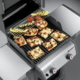 thumbnail image 2 of Weber 7637 Cooking Grates for Spirit 200 Series Grills Bundle with Generic Aluminum Drip Pans Set of 3 and Grill Cover Barbecue Waterproof Outdoor Protection, 2 of 9