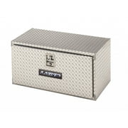 Lund Single Lid Cross Bed Box - Universal - Aluminum - Brite