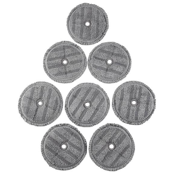 8 Pcs Mop Pad for Steam Microfiber Cleaning Cloth Replacement Mopping Accessories