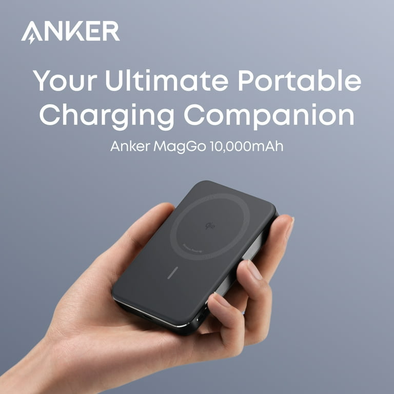 Anker MagGo Power Bank 10000mAh Slimブラック Anker MagGo Power Bank (10000mAh, Slim) | モバイルバッテリー