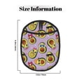thumbnail image 3 of Cute cartoon avocado Pot Holders for Kitchen - Heat Resistant Oven Mitts Hot Pads with Pocket, Non Slip Silicone Pot Holders, Cuteness Hanging Loop Potholders for Kitchen Baking, 3 of 5
