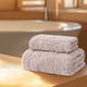 thumbnail image 4 of Toallas de baño, conjunto de dos piezas de toalla y toalla de baño, de vellón grueso con espalda de tortuga, suave, absorbente y de secado rápido, de terciopelo., 4 of 7