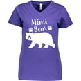 thumbnail image 3 of Inktastic Mimi Bear in White Women's V-Neck T-Shirt, 3 of 5