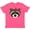 Vintage Hot Pink, variant on Inktastic Raccoon Girl Animal Youth T-Shirt