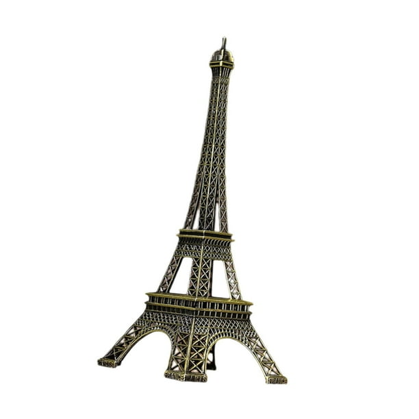 Estatua de la Torre Eiffel en 3D, arquitectura, artesanía, construcción, acento, decoración del hogar 48 cm