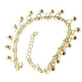 thumbnail image 4 of Bell Chaîne de Cheville Multicouche Décoration de Pied Réglable pour Femmes Filles 2 Pcs Doré, 4 of 8
