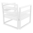 thumbnail image 4 of Mykonos Patio Club Chair in White Finish with Acrylic Fabric Natural Cushions, 4 of 13