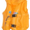 thumbnail image 2 of Traje de baño inflable para niños, chaleco salvavidas, boya flotante, chaleco de natación (amarillo L), 2 of 6