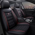 thumbnail image 5 of Funda de asiento de coche universal de piel sintética de 1 asiento para Passat B8 Opel Corsa D Peugeot 2008 BMW E46 E90 Accesorios de coche Detalles interiores, 5 of 5