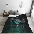 thumbnail image 4 of Roman Wres-Tler Reign Blanket Soft Cozy Fleece Throw Blanket Lightweight Warm Fuzzy Flannel Blankets and Throws for Couch Sofa Bed 80"x60", 4 of 8