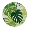 thumbnail image 4 of JRXY Palm Leaves with Lush Branches and Leaves, Tropical Jungle Palm Leaves with Charming Colors Round Tablecloth White, 4 of 8