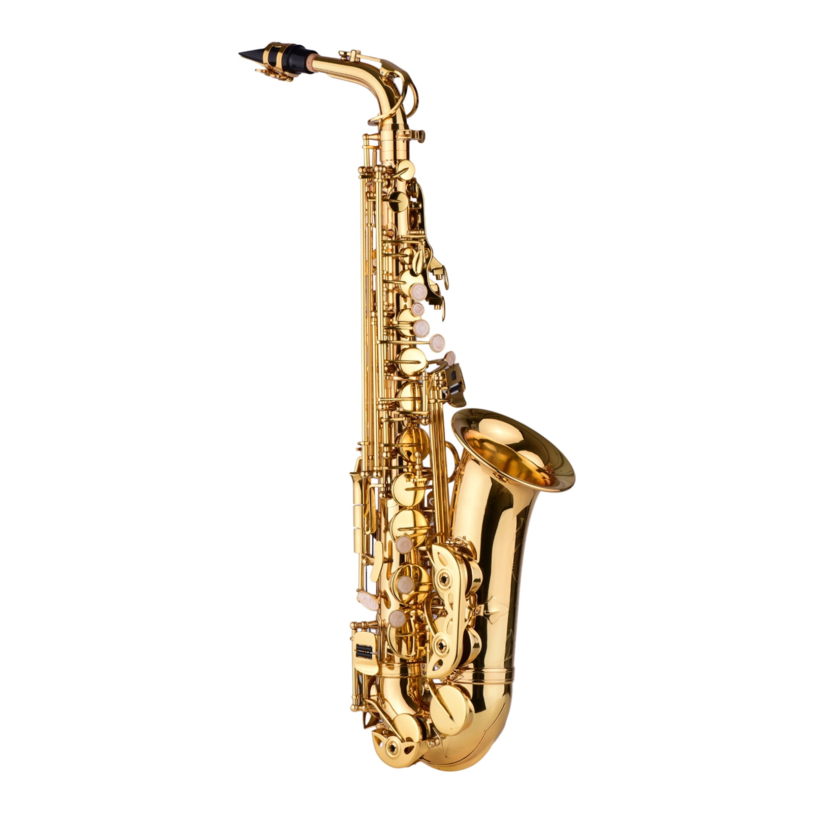 AS200 Eb Alto Saxophone Brass Lacquered Alto Sax Wind Instrument
