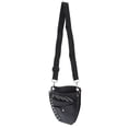 thumbnail image 2 of Shear Holster, Faux Leather Material Buckle Design Scissor Pouch Small Portable Textured Appearance  For Hairdressing Salon ANGGREK Scissor Pouch, 2 of 8