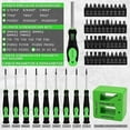 thumbnail image 3 of SWANLAKE 86PCS Magnetic Screwdriver Set,Includes Slotted/Phillips/Torx Mini Precision Screwdriver, Replaceable Screwdriver Bits and nut drivers With Sturdy tool box, 3 of 9