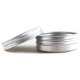 thumbnail image 4 of FELTECHELECTR 24 botellas de viaje de 30 ml, contenedor de cosméticos, tarro de crema vacío con tapa para pomada de maquillaje (caja de aluminio con rosca), 4 of 7