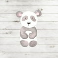 thumbnail image 2 of Robinson, Tamara 15x15 White Modern Wood Framed Museum Art Print Titled - Watercolor Panda, 2 of 4