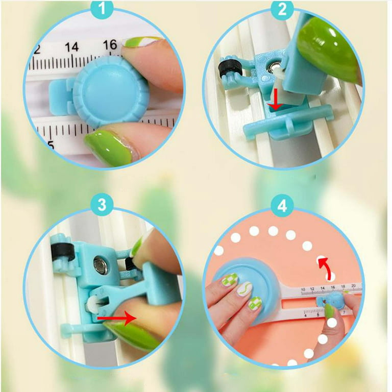 Circle Cutter Paper Trimmer Scrapbooking Circular Cutter Craft Cutting  Tool, Rotary Cutter for Cardstocks (included 3 blades) (Green)
