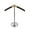 Black, variant on Yesbay T Shirt Display Stand Adjustable Height Vendors Dress Shop Shirt Rack Shoulder Stand Clothes Display Hanger Garment Coat Retail Holder