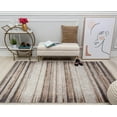 thumbnail image 5 of Mason Brooks Cressida CA20B Gazey Gray Stripe Contemporary Gray Area Rug, 2'6" x 4', 5 of 10