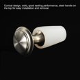 thumbnail image 4 of Uxcell 13mm to 17mm Silicone Rubber Tapered Plug with Handle Solid White, 4 of 5