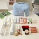 thumbnail image 5 of Bolsa de maquillaje, bolsa de artículos de tocador, bolsa de viaje, simple y portátil, bolsa de artículos de tocador de gran capacidad, bolsa de viaje premium, 5 of 6