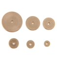 thumbnail image 2 of 6 unids / set herramienta mixta de artesanía de material cuero de latón calibre de circular manualidades de bricolaje BLESIY  Trabajos de bricolaje, 2 of 5