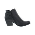 thumbnail image 3 of Baretraps Womens Reggie Side Buckle Almond Toe Ankle Boots, 3 of 3