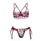 thumbnail image 4 of Gibobby Lencería sexy para mujer Día de San Valentín Lencería con bordado en forma de amor Uso diario Shopping Girl(Negro, 3XL), 4 of 5