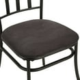 thumbnail image 5 of Mainstays 3-Piece Marble Table Top Indoor Dining Bistro Set, Black and Gray, 5 of 10