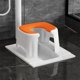 thumbnail image 1 of Taburete para Asiento de Inodoro en Cuclillas, Silla con Orinal Estable Antideslizante Resistente Móvil para Mujeres Embarazadas Ancianos Adultos Y Ni , cojín cojín Macarena Asiento de inodoro en cuclillas, 1 of 8