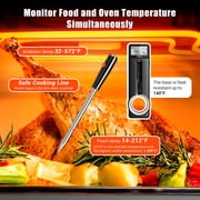 Tempwise Wireless BBQ Cooking Meat Thermometer with Instant Read, HD Screen, 60Min Offline Storage