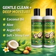 thumbnail image 6 of Coconut Coast Dog Shampoo, Conditioner & Detangler Set – Dog Grooming Kit with Light Coconut Scent, Moisturizing & De-Matting for All Coat Types, 6 of 7