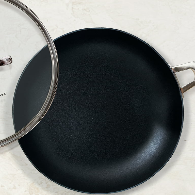 Emeril Lagasse All Clad 4 QT Deep Saute Pan Stainless Steel Frying